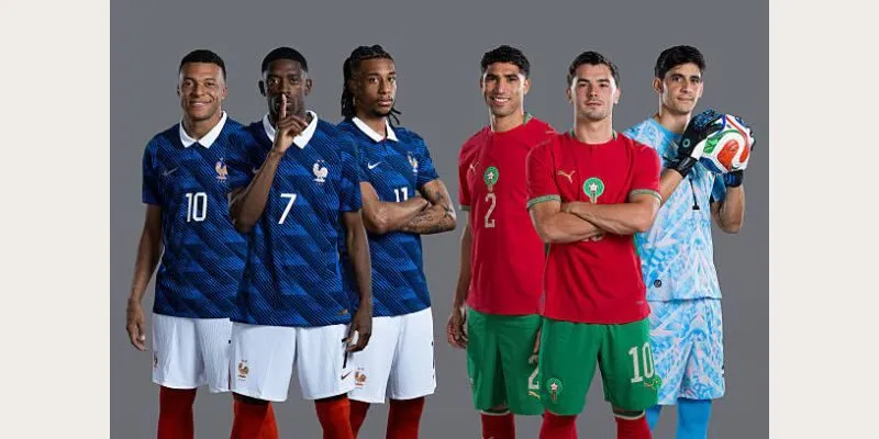 Cập nhật tình hình thi đấu của Pháp vs Maroc